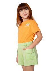 Шорты льняные, цвет: зеленый, артикул: NKGCH01-G2