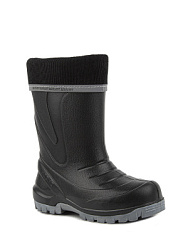 Резиновая обувь, цвет: черный-серый, артикул: 1356т-3