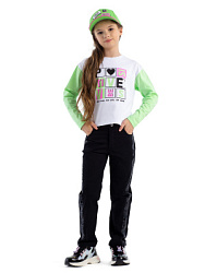 Брюки джинсовые, цвет: черный, артикул: LKGCP11-99