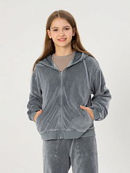 Толстовка, цвет: серый, артикул: OJGCJ02-91