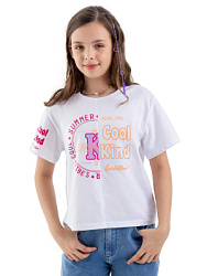 Футболка, цвет: белый, артикул: LJGCT01-00