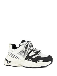 Кроссовки, цвет: белый-черный, артикул: 72858н-1