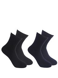 Носки, цвет: синий/черный, артикул: FKBAS01-BM