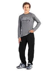 Брюки, цвет: черный, артикул: MJBCP10-99