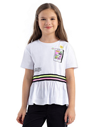 Футболка, цвет: белый, артикул: LKGCT16-00