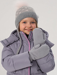 Варежки, цвет: серый, артикул: GGLV-3002-91