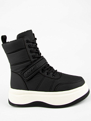 Сапоги, цвет: черный, артикул: 1904д-1