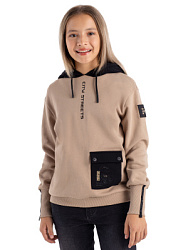 Толстовка, цвет: бежевый, артикул: KJGCJ05-T1