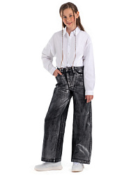 Брюки джинсовые, цвет: черный, артикул: MJGCP11-99