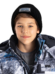 Шапка, цвет: черный, артикул: BHAT-1018-99