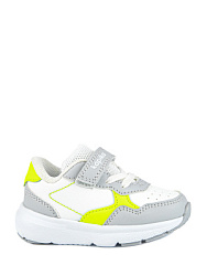 Кроссовки, цвет: серый-салатовый, артикул: 71524-2