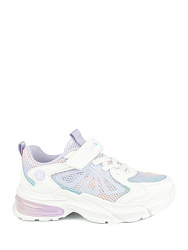 Кроссовки, цвет: белый-сиреневый, артикул: 721029н-2