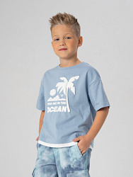 Футболка, цвет: синий, артикул: PKBCT15-Z1