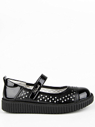 Туфли, цвет: черный, артикул: 231011п-1