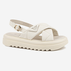 Сандалии, цвет: бежевый, артикул: 34540п-2