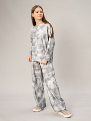 Брюки трикотажные, цвет: серый, артикул: OJGCP07-91