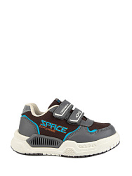 Кроссовки, цвет: коричневый-серый, артикул: 721139с-1