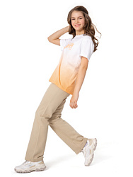 Брюки трикотажные, цвет: бежевый, артикул: NJGCP08-T0