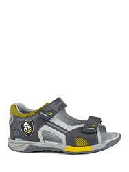 Сандалии, цвет: серый, артикул: 33828п-1