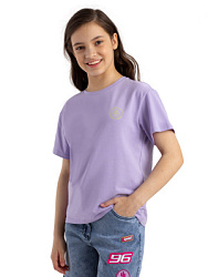 Футболка, цвет: сиреневый, артикул: LJGCT03-V1