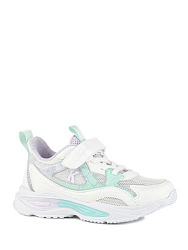 Кроссовки, цвет: белый-сиреневый, артикул: 72902н-1