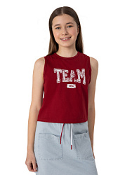 Майка, цвет: бордовый, артикул: NJGCA01-83