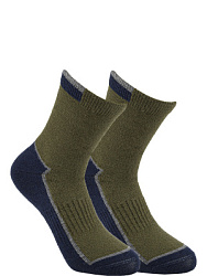 Носки шерстяные, цвет: оливковый, артикул: BWSC-1008-FM