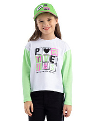 Лонгслив, цвет: белый, артикул: LKGCL02-00