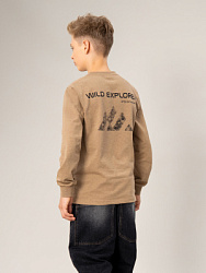 Лонгслив, цвет: бежевый, артикул: OJBCL03-T1