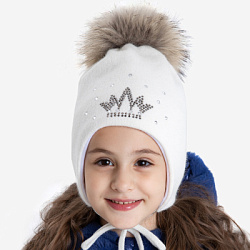 Шапка, цвет: молочный, артикул: IWGAC10-01