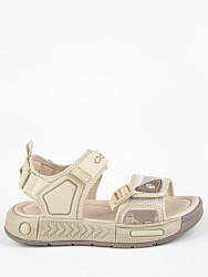 Сандалии, цвет: бежевый, артикул: 33933п-1