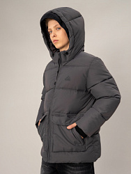 Куртка зимняя, цвет: серый, артикул: OJBCK10-93