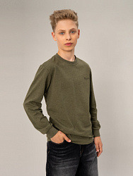 Лонгслив, цвет: зеленый, артикул: OJBCL03-Y4