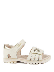 Сандалии, цвет: бежевый, артикул: 32973-1