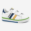 Полуботинки, цвет: белый-синий, артикул: 22890т-3