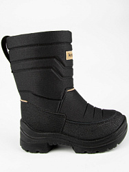 Сапоги, цвет: черный-бежевый, артикул: 1857д-1