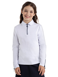 Лонгслив, цвет: белый, артикул: KJGCB12-00