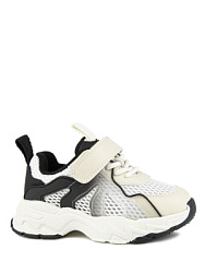 Кроссовки, цвет: белый-черный, артикул: 71447н-3