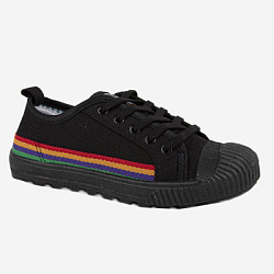 Кеды, цвет: черный, артикул: 73859-1