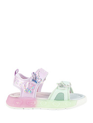 Сандалии, цвет: розовый-зеленый, артикул: 32945п-1