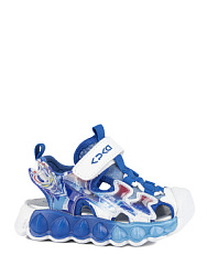 Сандалии, цвет: белый/синий, артикул: 81135-1