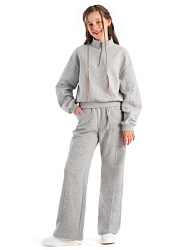 Брюки трикотажные, цвет: серый, артикул: MJGCP12-91