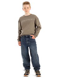 Брюки джинсовые, цвет: синий, артикул: MJBCP09-Z4