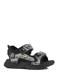 Сандалии, цвет: серый, артикул: 33821п-1