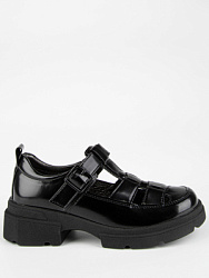 Туфли, цвет: черный, артикул: 231173п-1