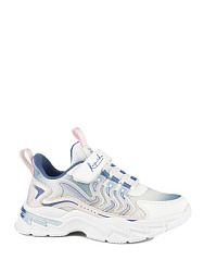 Кроссовки, цвет: белый-голубой, артикул: 731006-1