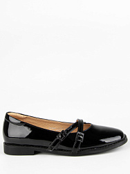 Туфли, цвет: черный, артикул: 24744п-1