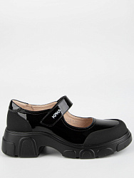 Туфли, цвет: черный, артикул: 231174п-1