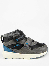 Кроссовки, цвет: серый-черный, артикул: 71548у-1