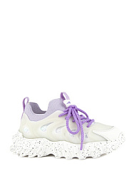 Кроссовки, цвет: белый-сиреневый, артикул: 73978-1